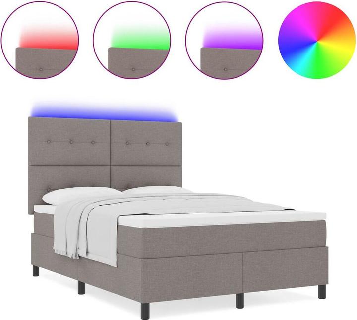 Image du produit vidaXL Boxspringbett (140 x 190 cm)