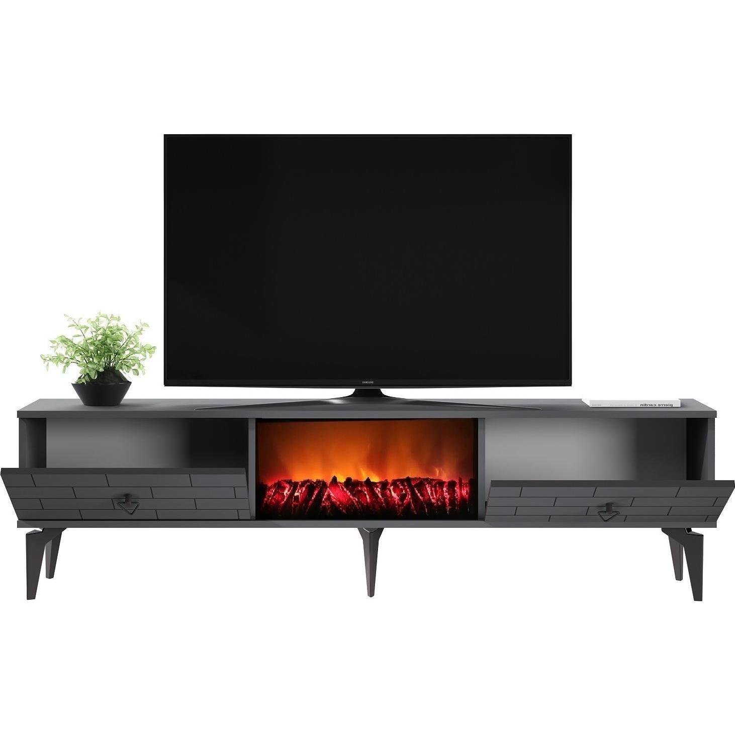 Kalune Design, TV Möbel, Varna (150 x 44.5 x 29.5 cm)