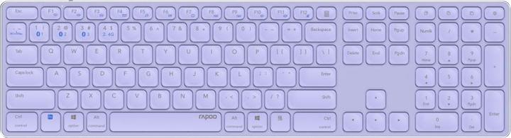 Produktbild Rapoo E9800M MULTI-MODE WL KEYBOARD LL (DE, Kabellos)