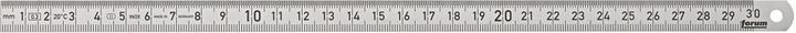 Produktbild Forum Professional Solutions Biegsamer Stahlmassstab, rostfrei, 300 x 13 mm (30 cm, Stahl)