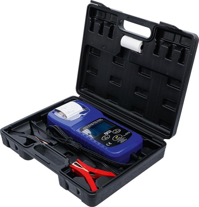 Produktbild BGS Digitaler Batterie- und Ladesystem-Tester mit Drucker (1 Stk., AA, 1.44 mAh, Ladegerät inkl. Akku)