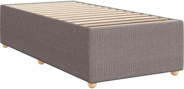 Produktbild vidaXL Bo x springbett mit Matratze 90 x 190 cm Stoff (90 x 190 cm)