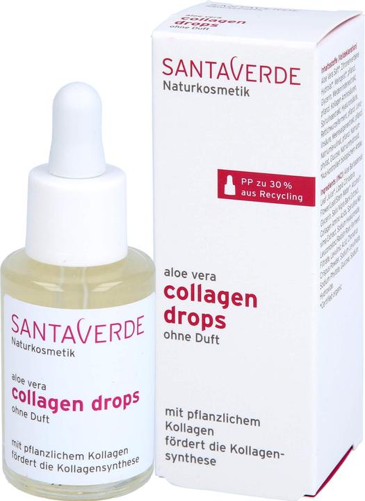 Actual product image SantaVerde collagen drops (30 ml, 24h cream)
