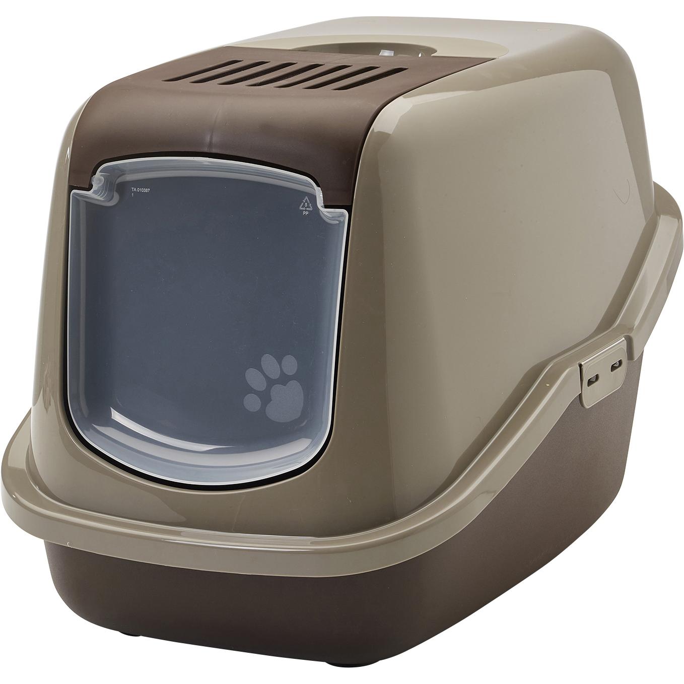 Meilleurs prix pour Hygiène Chat – Savic Maison de toilette Nestor chocolat/café – 56 x 39 x 38,5 cm