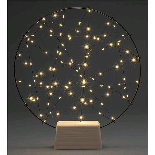 Actual product image Konstsmide LED scenery metal chandelier