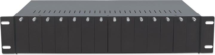 Immagine prodotto Intellinet Alloggiamento del convertitore multimediale 14 slot 48,26 cm per il montaggio in rack da 19 pollici