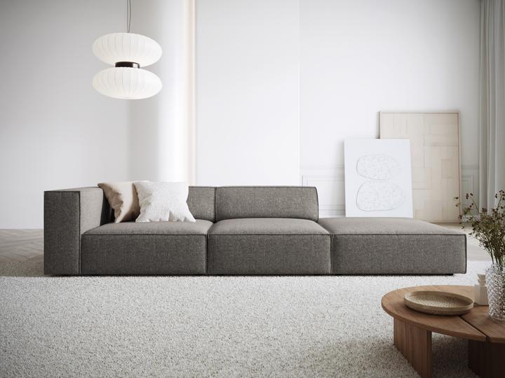 Actual product image Cosmopolitan Design Right Sofa, "Arendal", 4 Seats, Grey, 262x102x70 Made in Europe