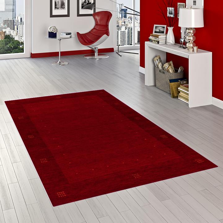 Produktbild Theko Natur Teppich Indo Gabbeh Indira Bordüre (90 x 160 cm)