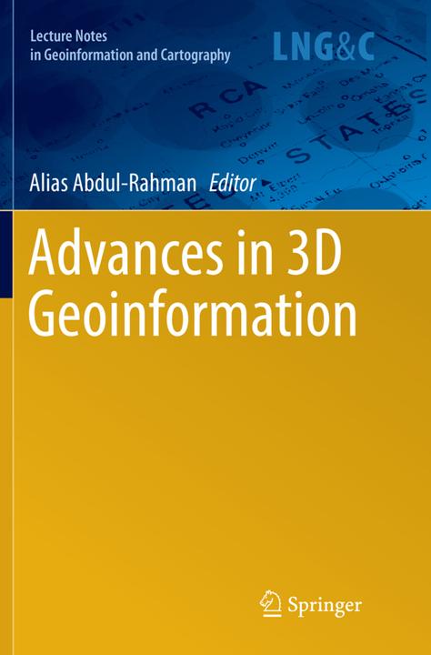 Advances in 3D Geoinformation (Englisch, Alias Abdul-Rahman, 2018)