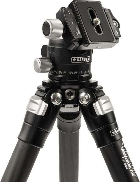 Actual product image Caruba Travelstar 70C Carbon Statief (Plastic)