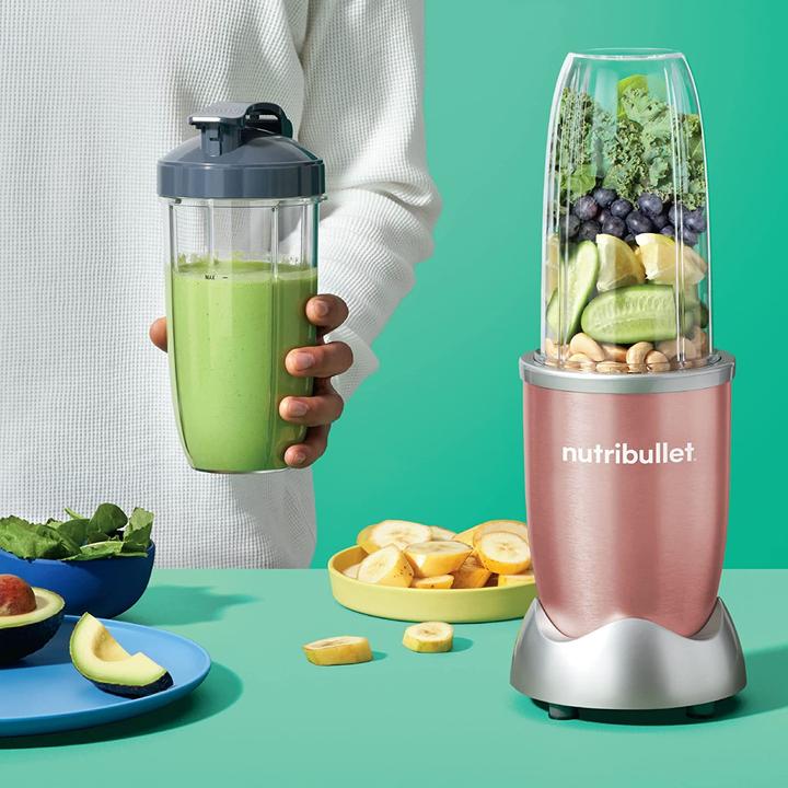 Image du produit NutriBullet Mixeur sur socle Pro Puissance 900 watts Rose doré (900 W)
