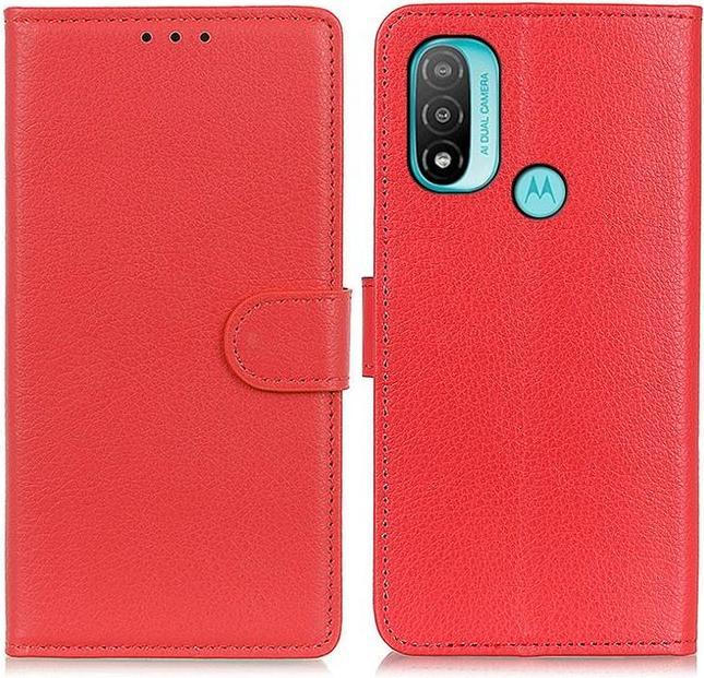 Image du produit MU Classic Série de couvertures de livre en cuir Litchi (Motorola Moto E20, Motorola Moto E40)