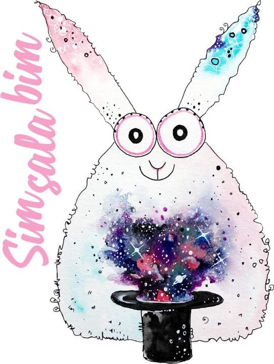 Produktbild Trenddeko Magisches Kaninchen (53 x 70 cm)