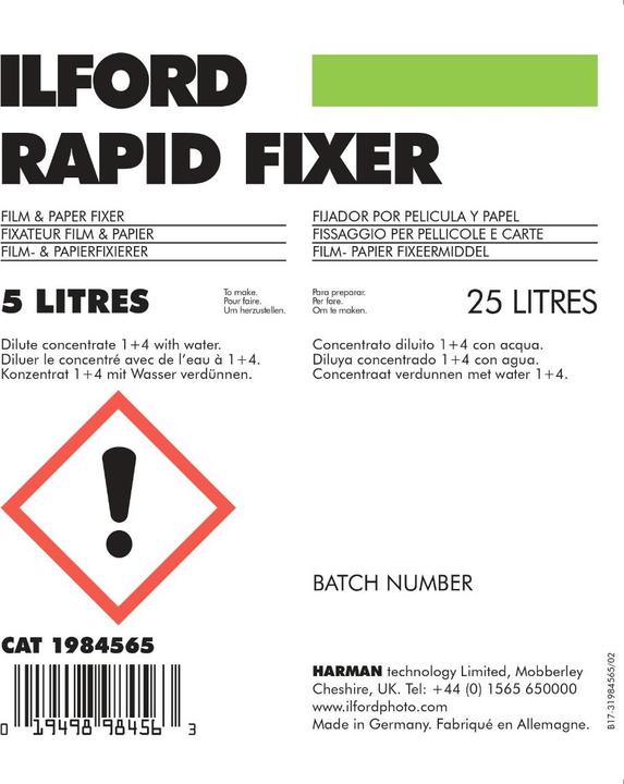 Productafbeelding Ilford Rapid Fixer (Fixer)