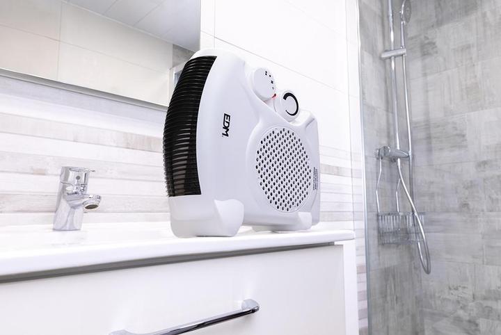 Produktbild EDM Heizung 07205 Weiss 1000 - 2000 W Kompakt (2000 W)