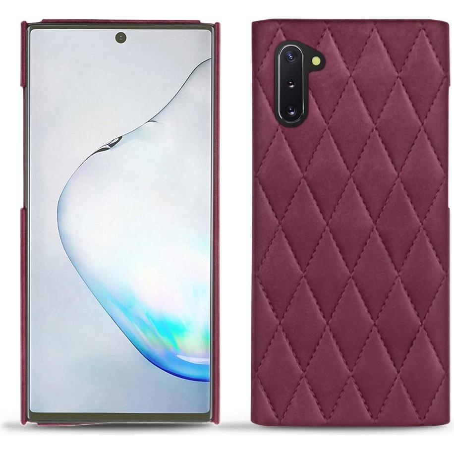 Noreve Lederschutzhülle (Samsung Galaxy Note 10), Smartphone Hülle, Violett
