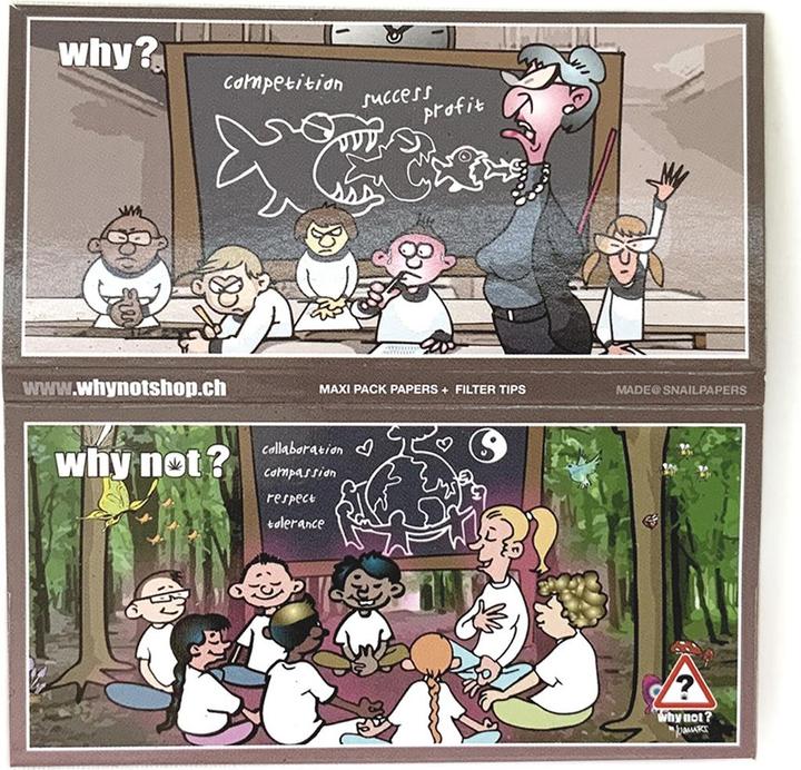 Why not? Why Not Rolling Paper by Ivan Art - Papier d'éducation Assorti