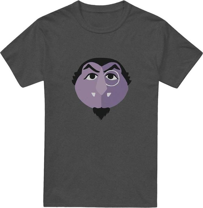 Produktbild Sesame Street Glower TShirt meliert (M)