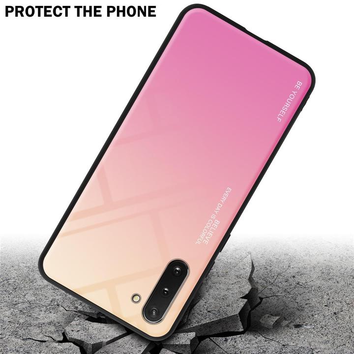 Produktbild Cadorabo TPU 2 Farben Glas Cover (Samsung Galaxy Note 10)