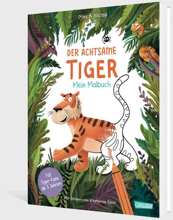 Produktbild Der achtsame Tiger: Mein Malbuch