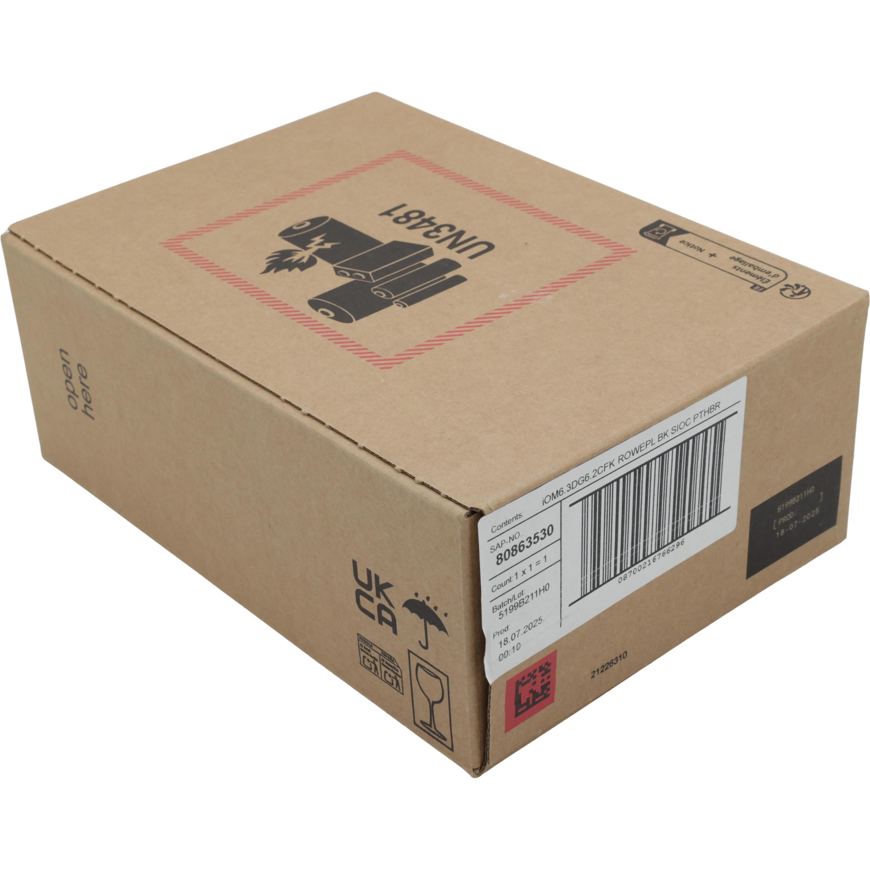 Oral-B, Spazzolino elettrico, Braun iO Series 6 Plus Edition Sensitive Edition Black Lava