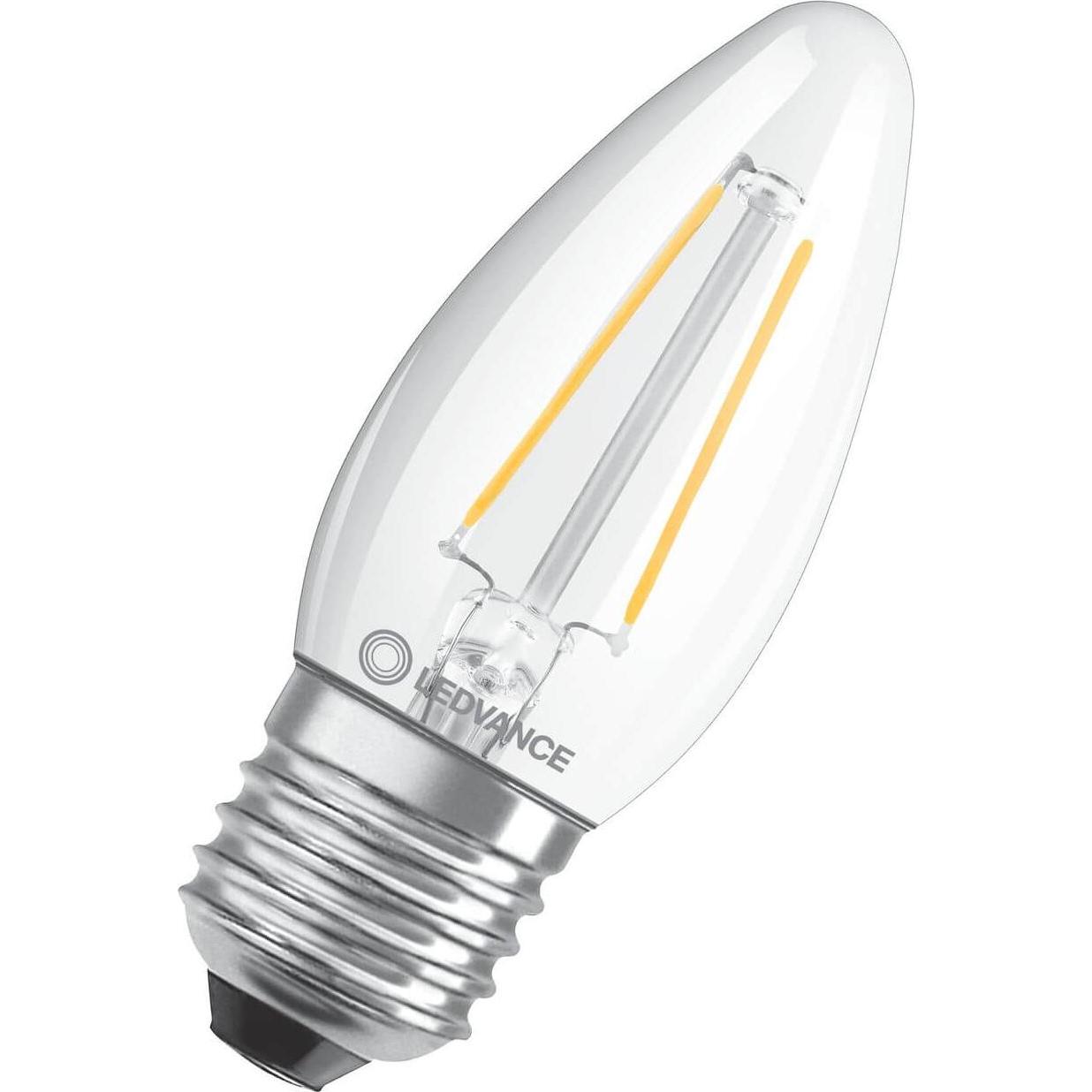 Ledvance, Leuchtmittel, LED-Kerzenlampe (E27, 4.80 W, 470 lm, 1 x, F)