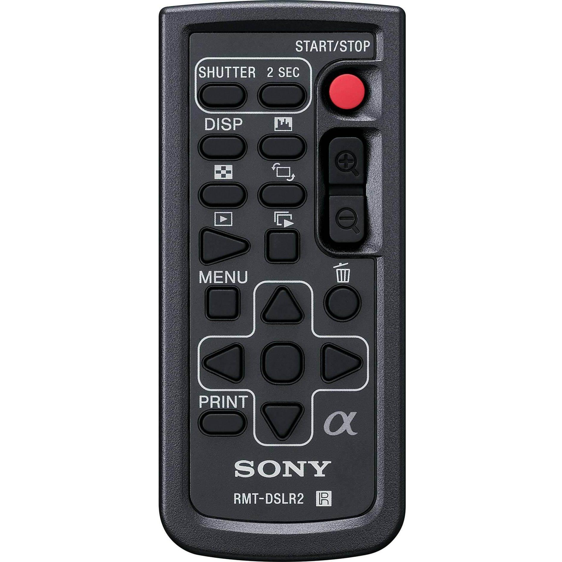 Sony Rmt-Dslr2 (Infrarot), Fernauslöser, Schwarz