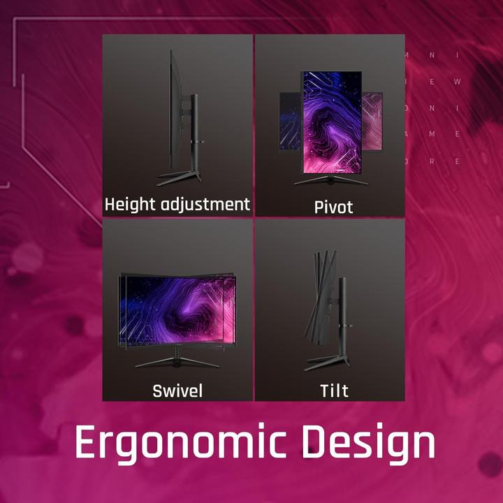 Actual product image Viewsonic VX2428J 60,96cm 24inch IPS 1920x1080 16:9 1ms 2xHDMI DP (1920 x 1080 pixels, 23.80")