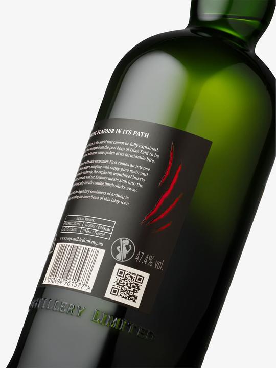 Actual product image Ardbeg Single Malt Wee Beastie (Single Malt, Scotch whisky, 1 x 70 cl)