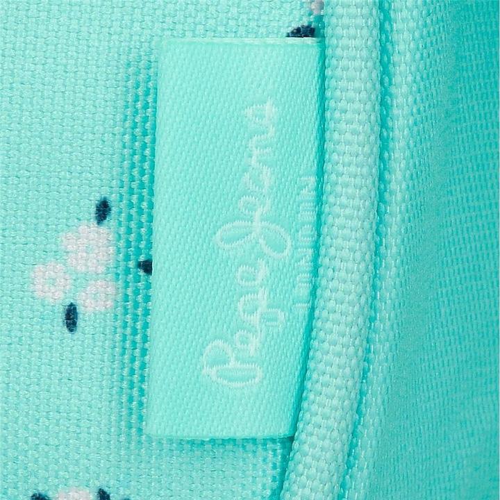 Actual product image Pepe Jeans Compact Laptop Backpack with Wheels, Ergonomic Straps, and Multiple Compartments