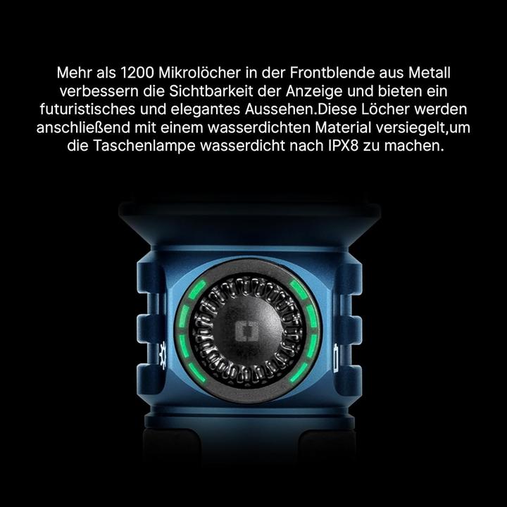 Image du produit Olight Lampe torche rechargeable USB-C 4600 lumen 260 mètres 15 jours autonomie étanche (4600 lm)