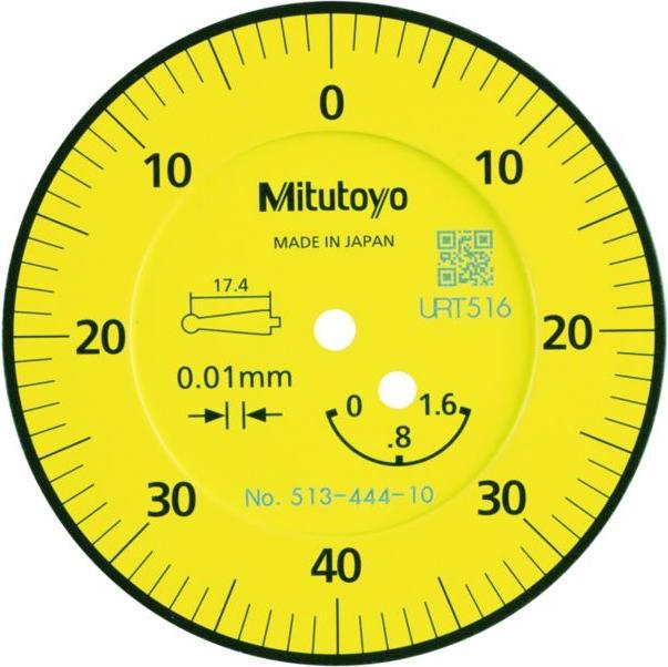 Produktbild Mitutoyo Fühlhebelmessgerät mit schräg stehender Uhr, Messbereich je Richtung / Gehäuse-Durchmess...