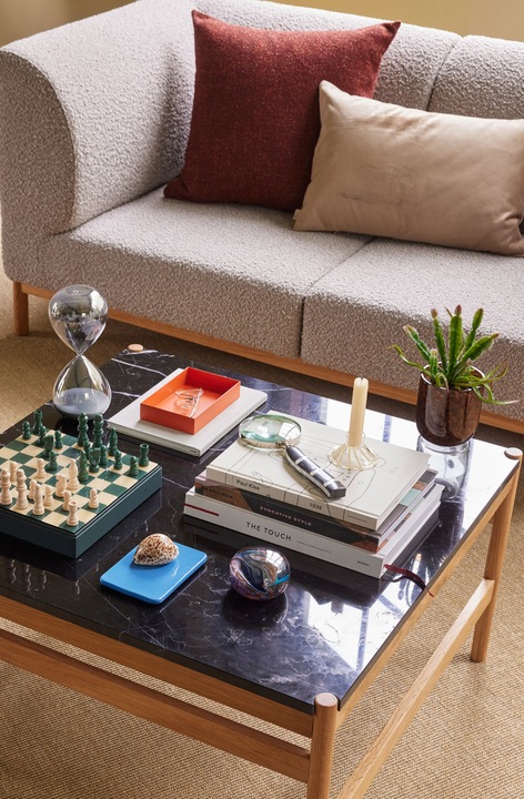 Produktbild Hübsch Moment Sofa 2 Sitzer Small Grau (2-Sitzer)