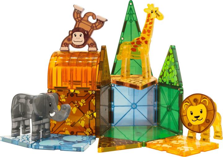 Actual product image Magna-Tiles Safari animals