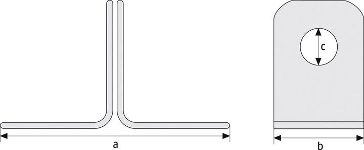 Produktbild Abus Winkelöse 115/100