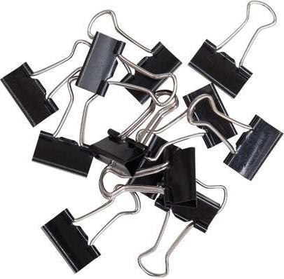 Produktbild Maul Foldback-Klammer, schwarz, (B)13 mm, Klemmweite: 4 mm (1x)