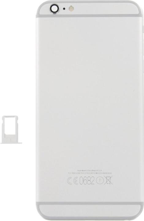 Actual product image OEM Replacement iPhone 6P Back Silver Complete (Apple iPhone 6 Plus)