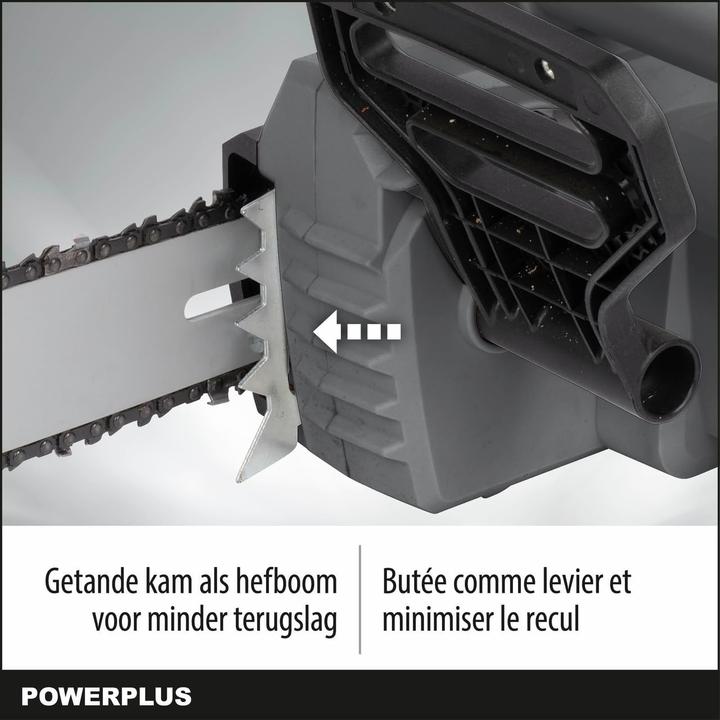 Produktbild Powerplus Kettensäge 2000W 350mm - 1 Acc. (Elektro Kettensäge)