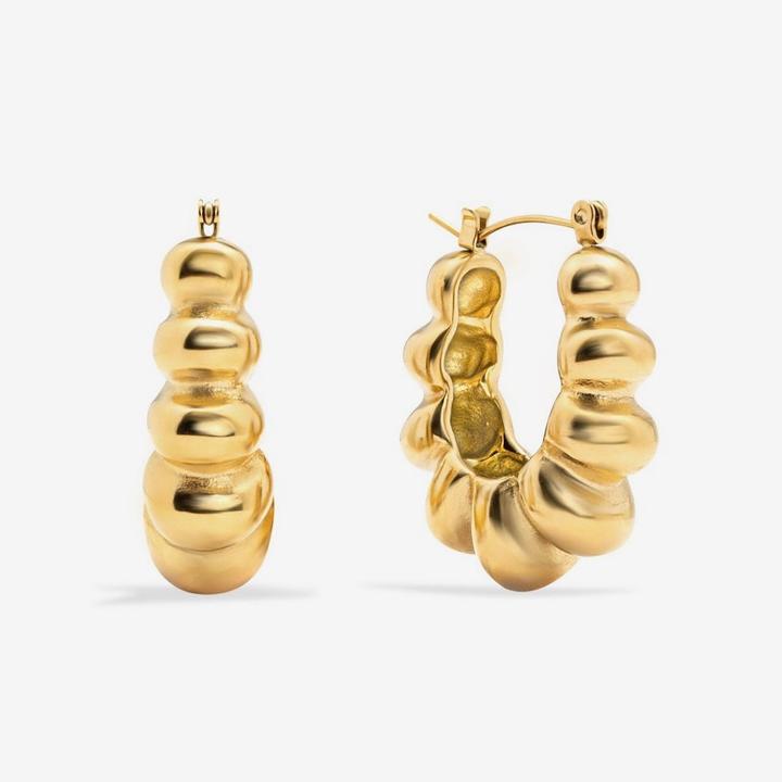 Produktbild Sensora Jewelry Curvy Hoops Ohrringe (Edelstahl)