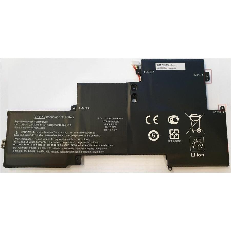 Thumbnail - CoreParts MBXHP-BA0118 (1 Zellen, 4700 mAh), Notebook Akku, Schwarz