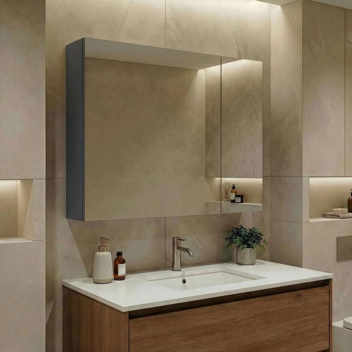 Produktbild Homitis Side 80 Bathroom Cabinet With Mirror