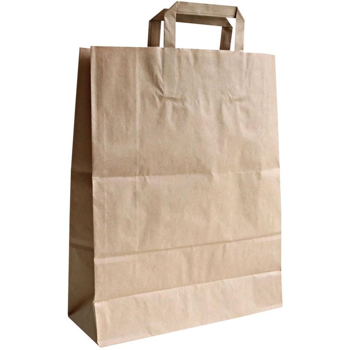 Thumbnail - Naturestar, Einweggeschirr, Papiertragetasche Strong Papier (250 x)