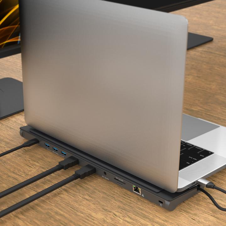 Actual product image j5Create JCD542 (USB-C, 10 ports)