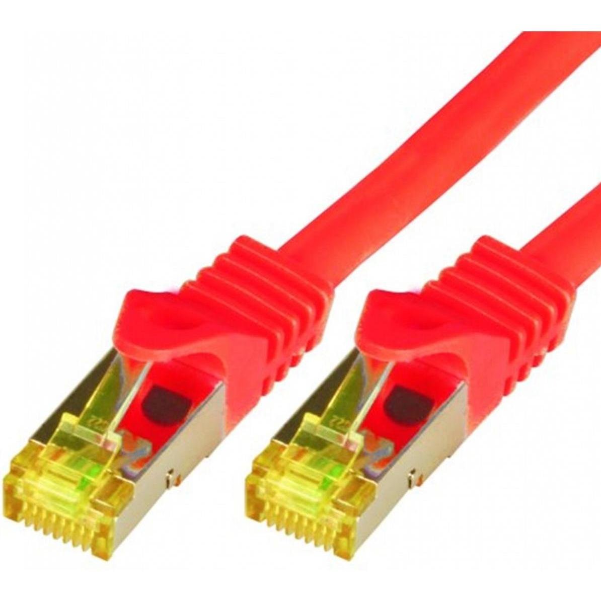 M-Cab Netzwerkkabel (S/FTP, CAT7, 0.25 m), Netzwerkkabel