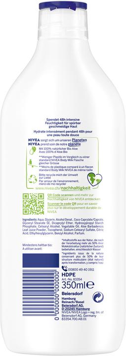 Produktbild NIVEA Natural Balance Bio Aloe Vera (Körpercreme, 350 ml)