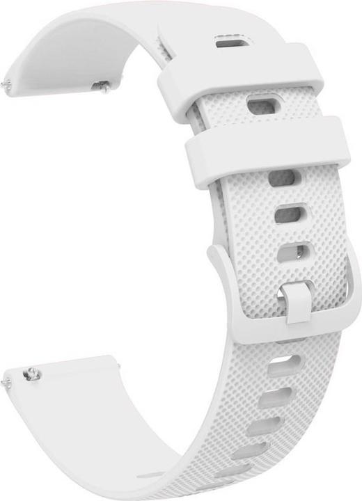 Productafbeelding Marka Niezdefiniowana Siliconen bandje voor Huawei Watch GT2 / GT3 42mm - Wit (Silicone)