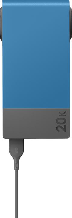 Produktbild GP Batteries GP PowerBank MP20B 20000mAh USB-C/USB-A blau 130M20BBLUE (20000 mAh, 22.50 W, 74 Wh)