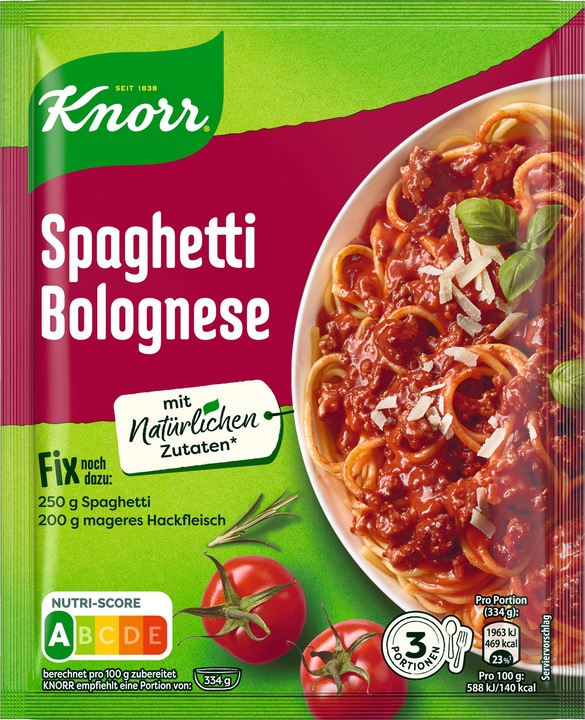 Produktbild Knorr Fix Spaghetti Bolognese (40 g)