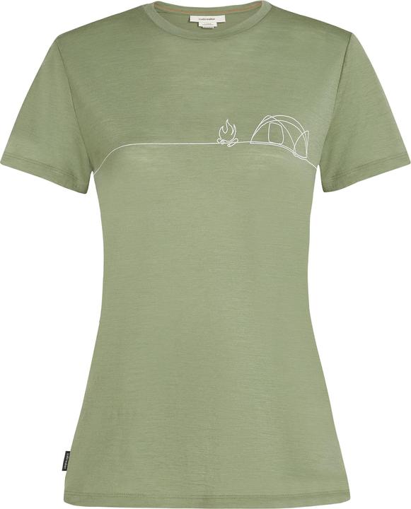 Produktbild Icebreaker Women's Merino150 TechLite S/S Single Line Camp (S)