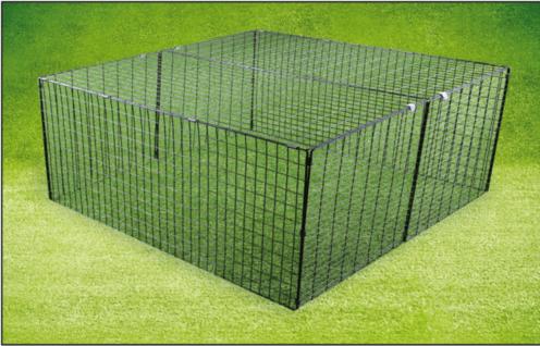 Actual product image Swisspet Rodent enclosure Emil 50 with grid cover black